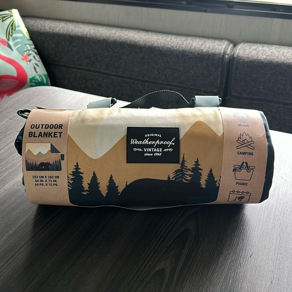 NEW! Weatherproof Bear Outdoor Blanket